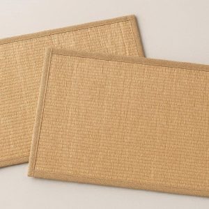 Eco Friendly Bamboo Fiber Rectangular Placemats