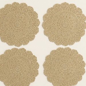 Decorative Round PVC Table Placemats Set