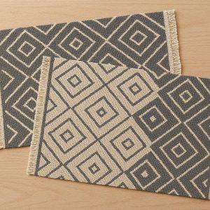 14 Reversible Double Sided Woven Placemats