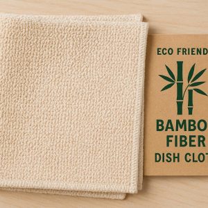 Eco Friendly Bamboo Fiber Dish Cloth