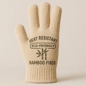 Eco Friendly Bamboo Fiber Heat Resistant Glove